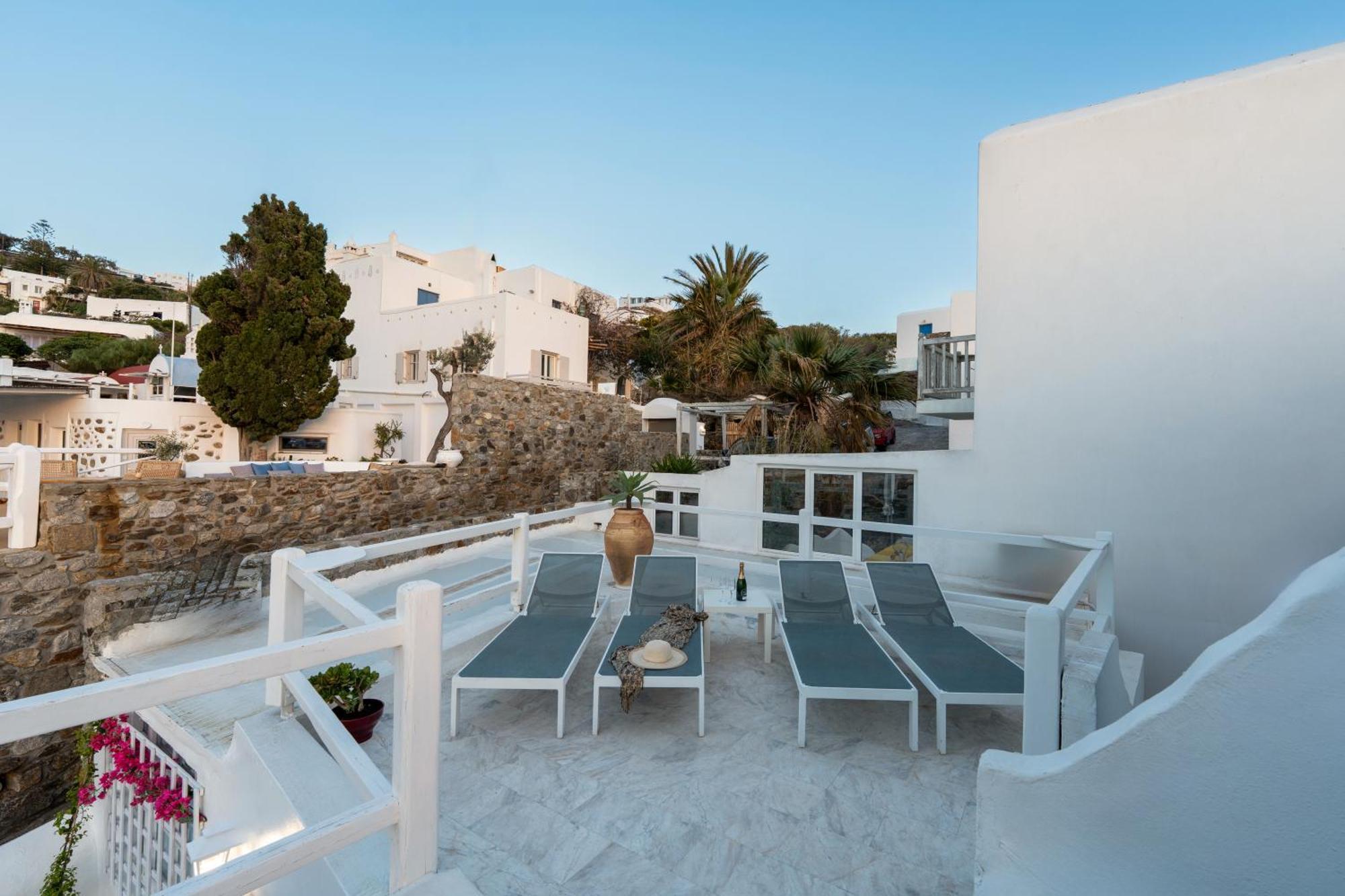 Seaview Central Suites Mykonos Town Kültér fotó