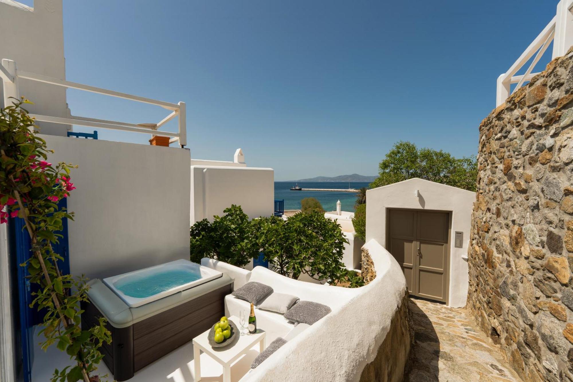 Seaview Central Suites Mykonos Town Kültér fotó